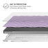 Purple Chevron MacBook Pro 14in (2021-24) Case plus Skin